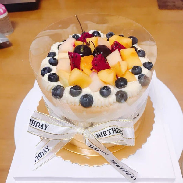生日快樂HAPPY BIRTHDAY字樣 生日蛋糕盒絲带  HAPPY BIRTHDAY Ribbon birthday cake box party birthday present gift