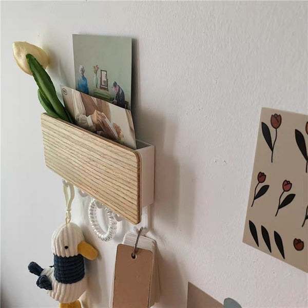 日式掛牆鎖匙架 Wooden Wall Hook for Key