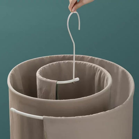 螺旋式晾被衣架 Multifunctional spiral quilt artifact