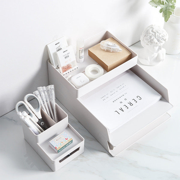 自組合式A4文件收納架 DIY Desk Organizer