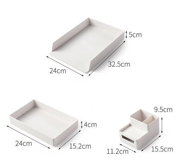 自組合式A4文件收納架 DIY Desk Organizer