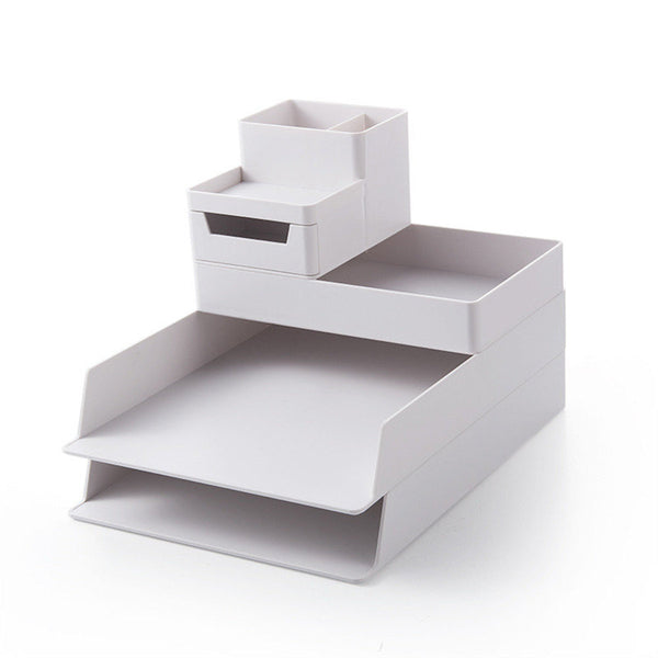 自組合式A4文件收納架 DIY Desk Organizer
