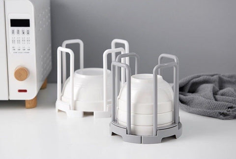 可伸縮收納碗架 Adjustable bowl storage