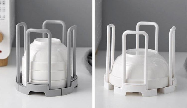 可伸縮收納碗架 Adjustable bowl storage