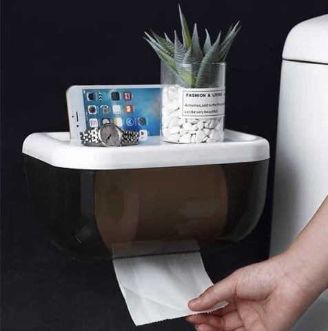浴室必備 多功能 大容量 防水紙巾盒 Large Capacity Toilet roll Holders Waterproof Tissue Box