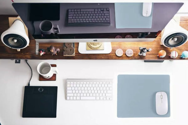 多功能PU皮革墊 電腦墊  PU Leather Mouse Pad Multifunctional Waterproof Table mat