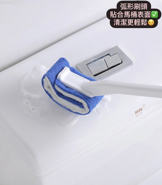 日式無死角廁所馬桶刷 Toilet brush with cleaning agent