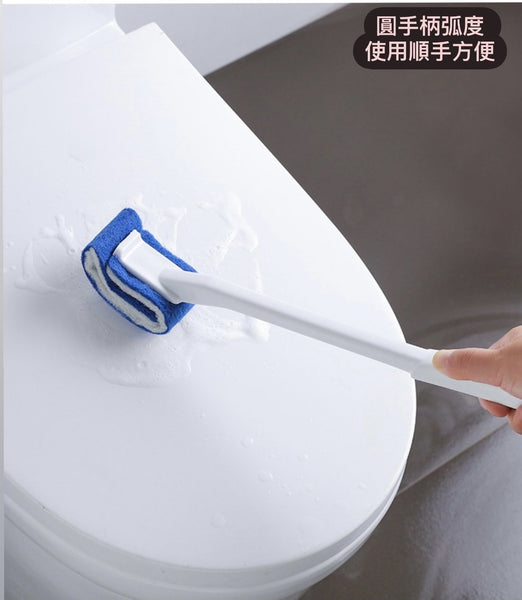 日式無死角廁所馬桶刷 Toilet brush with cleaning agent