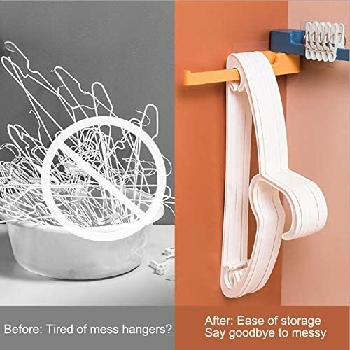 【旋轉式】 衣架收納神器 衣架掛 毛巾架 wall mounted Clothes Hanger Storage