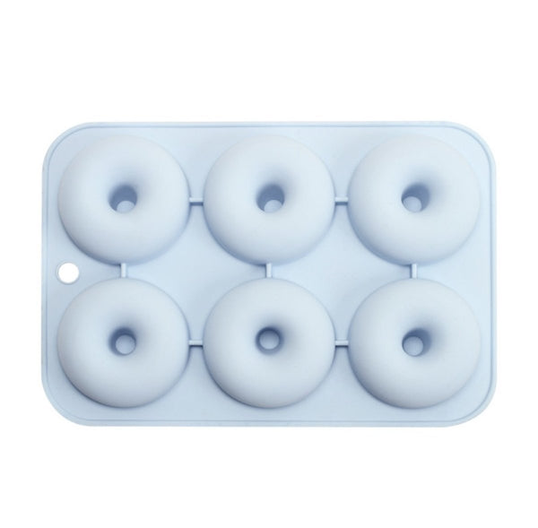六連 甜甜圈模 矽膠冬甩模 烘焙 中空蛋糕模 沙翁模 Silicone Donut Pan, Silicone Doughnut Baking Mold Donut Mold