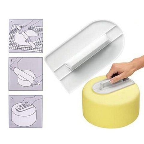 蛋糕奶油抹平器 Cake Scraper Cake Decorating Smoother Cream Scraper