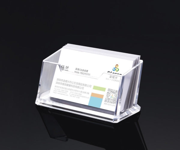 辦公室卡片座 卡片座  (單層） Business Card Holder for Desk Office Business Card Stand