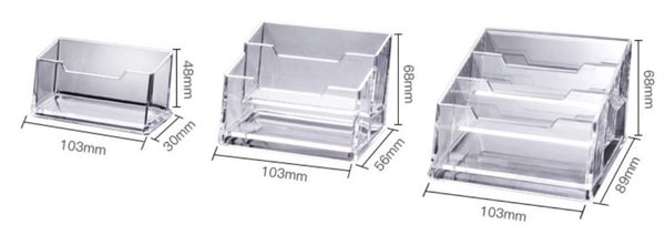 辦公室卡片座 卡片座  (單層） Business Card Holder for Desk Office Business Card Stand