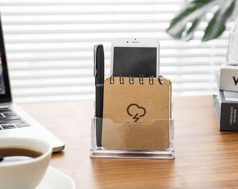 辦公室卡片座 卡片座 （雙層/三層可選）  Business Card Holder for Desk Office Business Card Stand Collection Organizer for Name Card