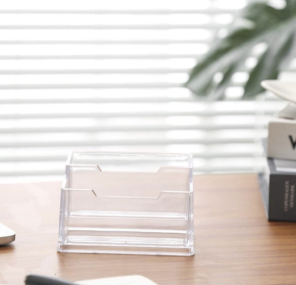 辦公室卡片座 卡片座 （雙層/三層可選）  Business Card Holder for Desk Office Business Card Stand Collection Organizer for Name Card