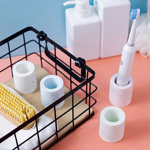 水磨石牙刷座  Organic Diatomite Toothbrush holder