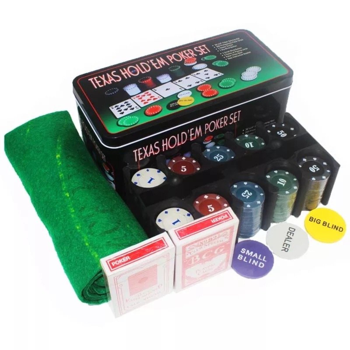 德州撲克套裝 Texas Holdem Poker Game Set