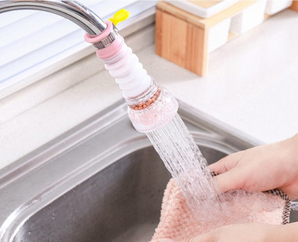 水龍頭旋轉過濾器 rotating Splash-proof water filter water purifier