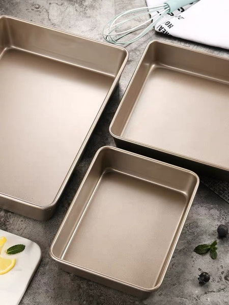 長形烤盤 長方形炸模 烤箱 麵包模 Rectangle Baking Cake Pans Cookie Sheets Tray