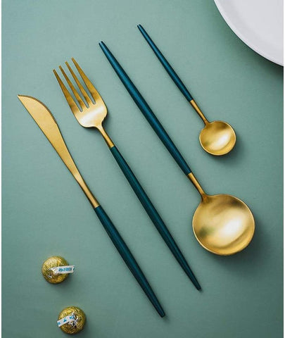 【4件裝】 北歐風餐具套裝 Western Cutlery Set