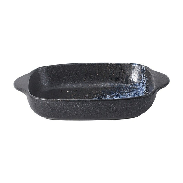 日式雙耳陶瓷碟 Ceramic plate with handles