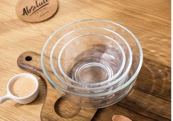 透明玻璃碗 Glass Mixing Bowl