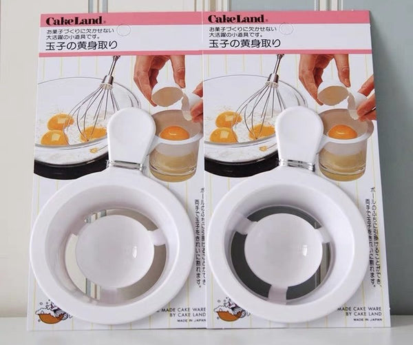 日式蛋黃分離器 蛋白分離 蛋黃分離勺  Egg Separator Egg Yolk White Filter Food Grade Egg Divider