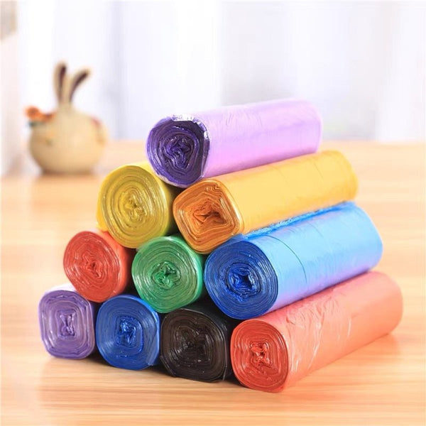 【100個裝】平口彩色小垃圾袋  (100pcs)Small Trash Bags