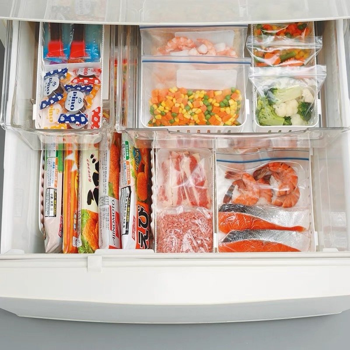 日本製雪櫃分隔收納盒 Japan fridge Storage box