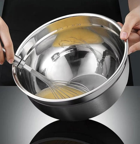 (8寸) 不銹鋼打蛋碗 Stainless Steel Mixing Bowl