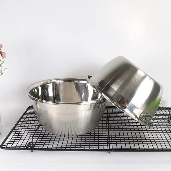 (8寸) 不銹鋼打蛋碗 Stainless Steel Mixing Bowl