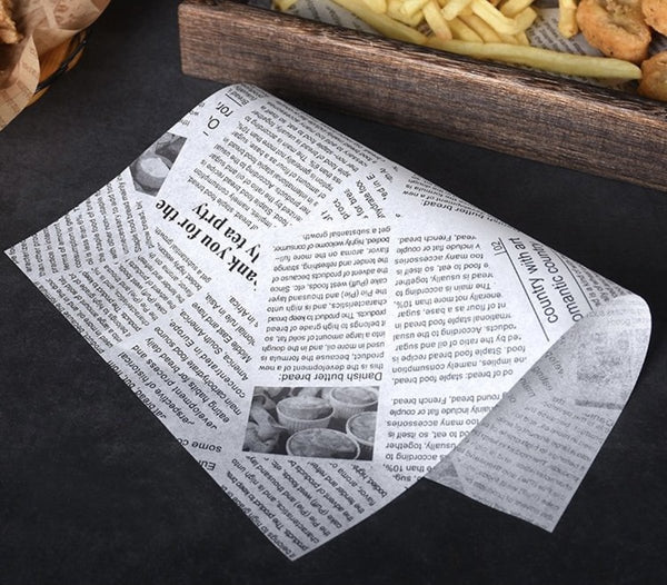 (50張) 烘焙報紙牛油紙 newspaper baking paper