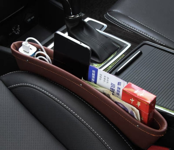 汽車皮革縫隙收納夾 Car Seat Storage Box