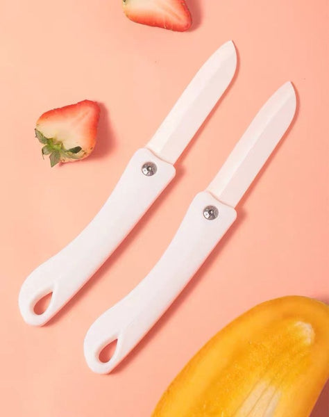 水果刀 生果刀 水果折疊陶瓷刀 Fruit knife small,New Foldable Fruit Knife ,paring knife