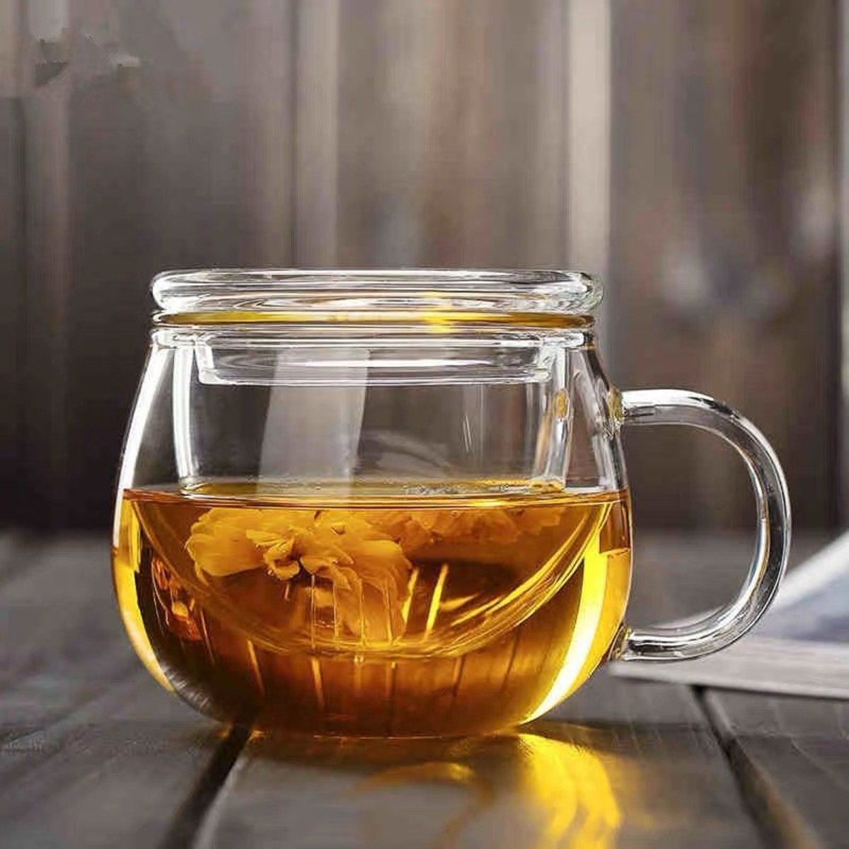 【3件裝】平頭蓋耐熱玻璃泡茶壺 Glass Pitcher with Lid