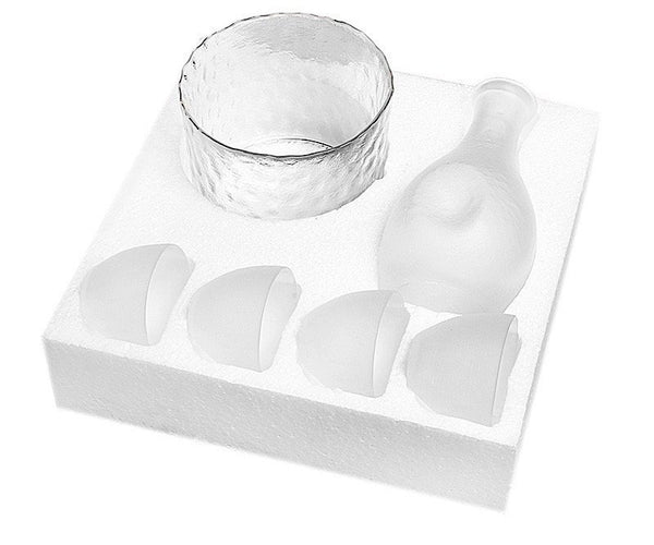 【溫酒器加一壺四杯】 日式 清酒壺連杯套裝 (6pcs) Sake galsses Whisky glasses decanter wine warmer