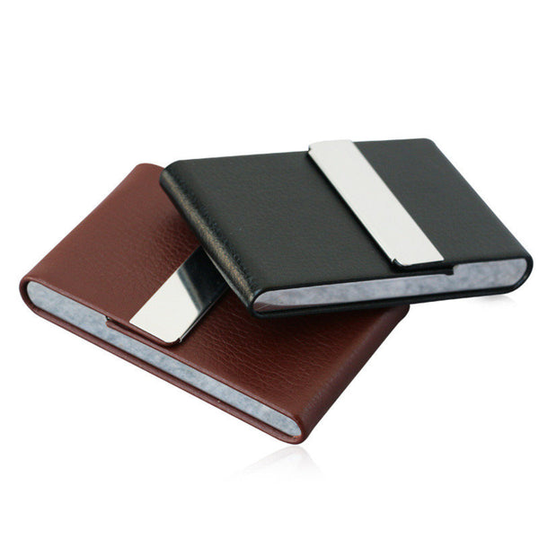 Gorese 商務直款皮卡片盒 Business Card Holder Case