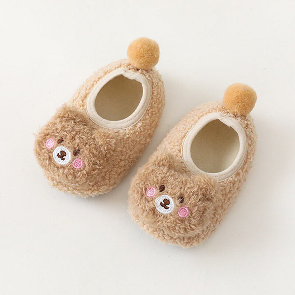 【初生-2歲】嬰兒地板襪 初生嬰兒襪 加厚寶寶地板鞋 嬰兒襪 【Newborn-2years old】Baby non slip socks toddler socks new born kids warm socks winter socks